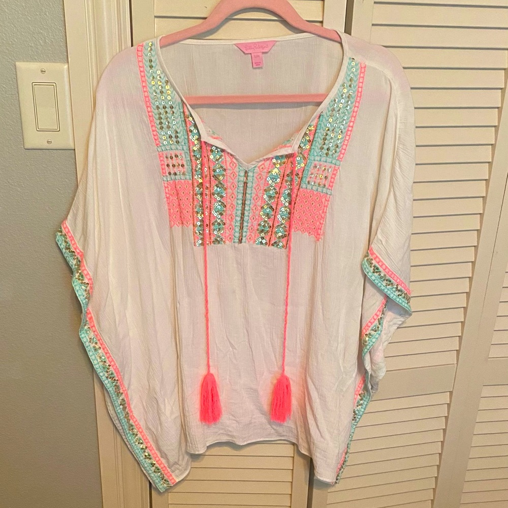 Lilly Pulitzer Caftan style top